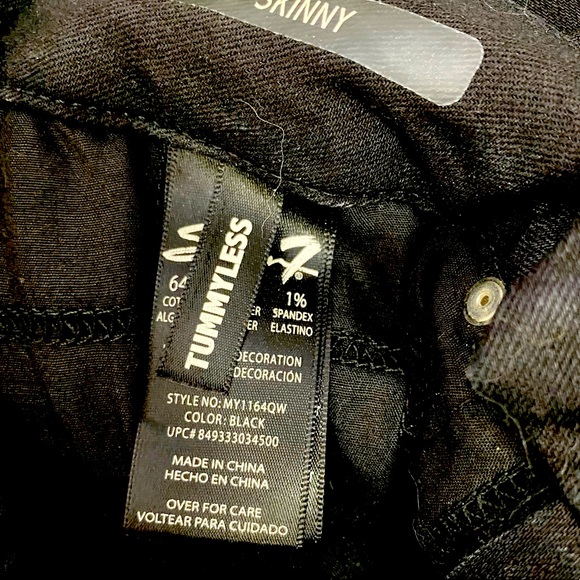 🔵 Seven 7 Black Tummy Control Stretch Jeans NWT - Picture 9 of 11